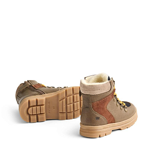 Ботинки зимние Wheat "Toni Hiker Tex Green", хаки